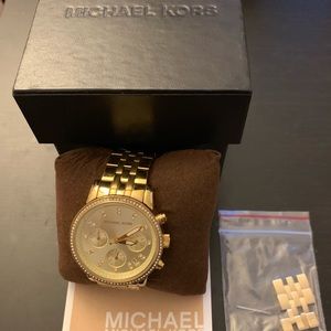 Michael Kors gold-tone watch